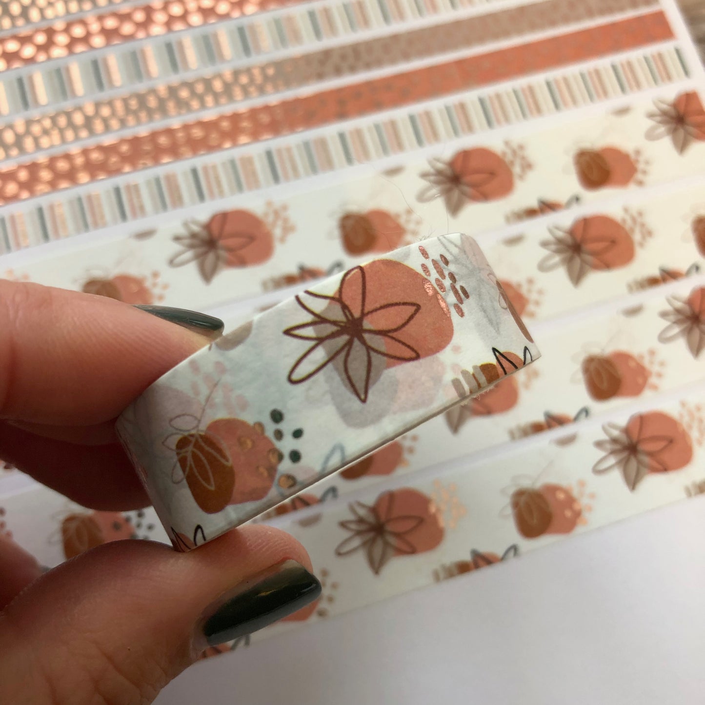 ADVENT21-ABS15 || Abstract 15 mm washi tape