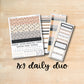7x9 Daily Duo 196 || MIDNIGHT PARTY 7x9 Daily Duo Kit