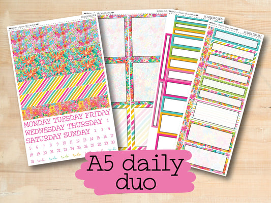 a5 daily planner printables for the month of the week