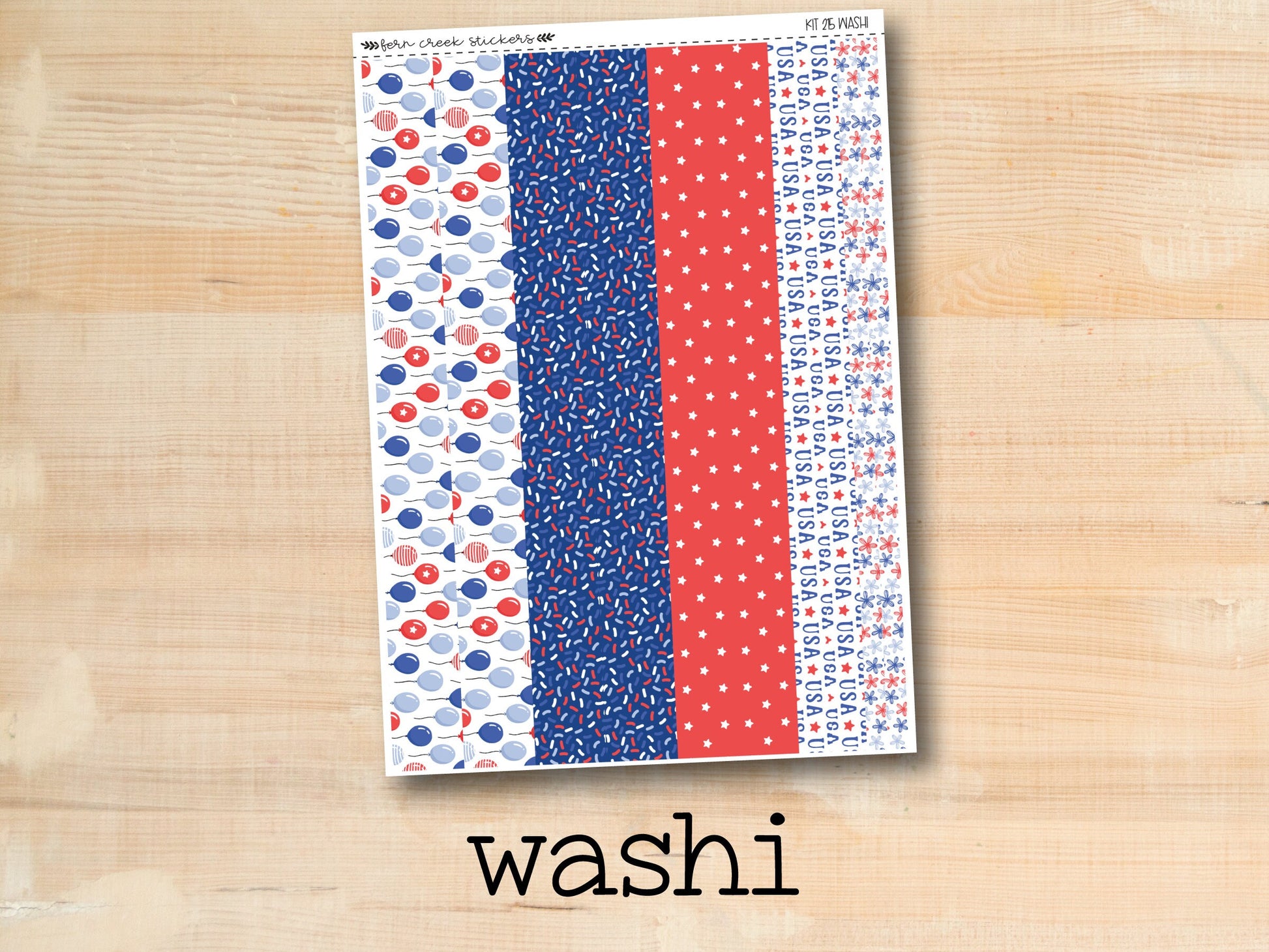 a piece of paper with the words washi on it