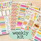 the weekly kit includes a variety of stickers