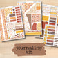 a collection of stickers with the text journaling kit