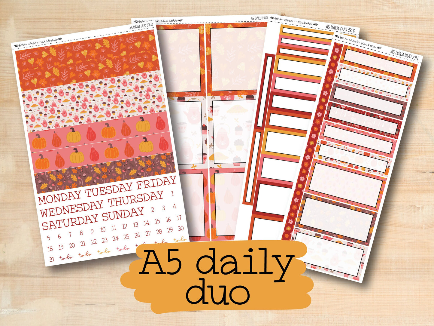 a5 daily planner stickers for the happy planner