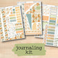 a collection of stickers with the text journaling kit