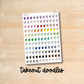 DOODLES-34 || TAKEOUT doodle planner stickers