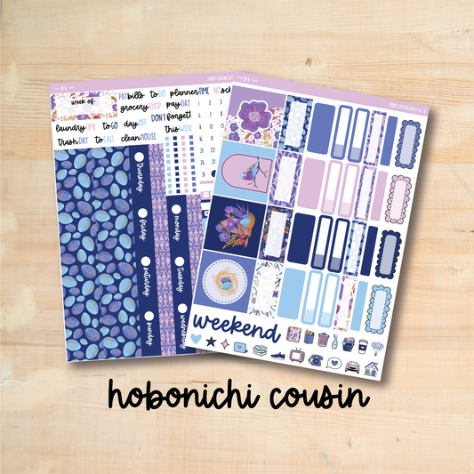 HC Weekly 163 || FANCY FEATHERS Hobonichi Cousin Weekly Kit