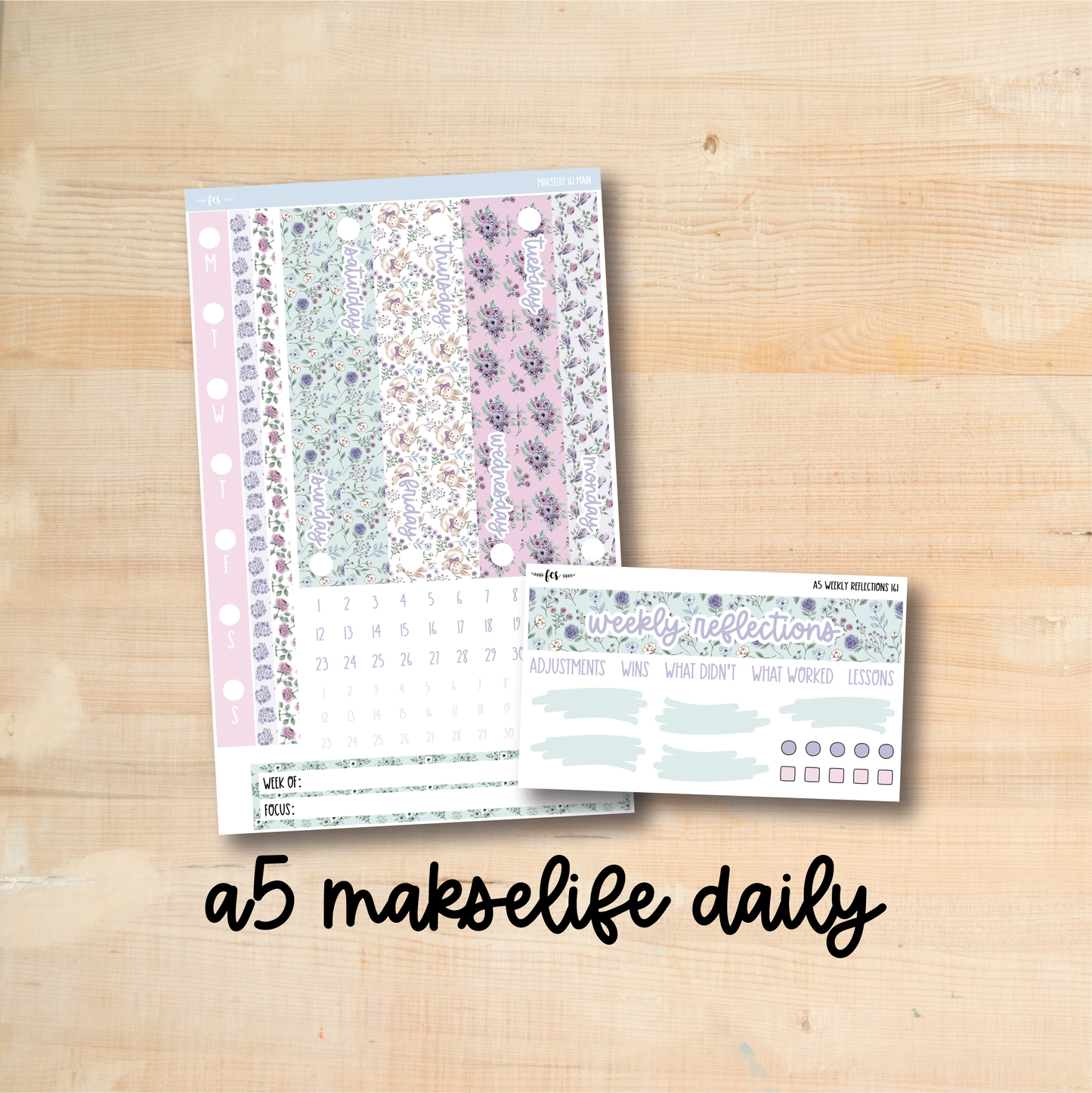 ML Daily 161 || COTTAGE GARDEN A5 MakseLife Daily Kit
