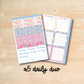 A5 Daily Duo 160 || EGG HUNT A5 Erin Condren daily duo kit