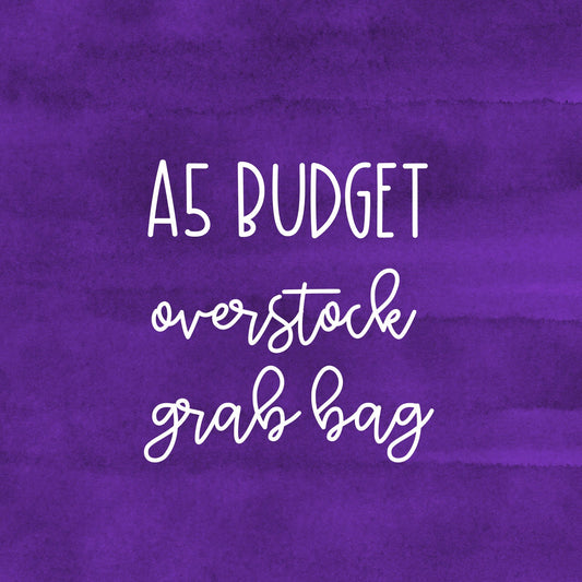 A5 Budget Overstock ||A5 Budget Kits Overstock grab bag
