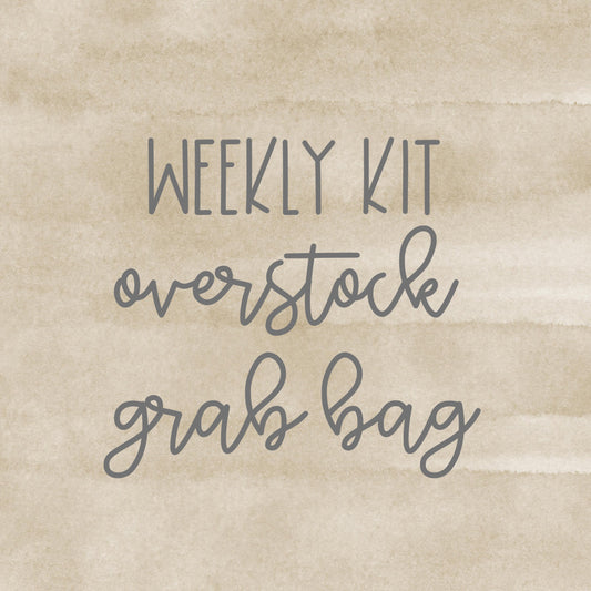Weekly Kit Stickers Overstock Grab Bag