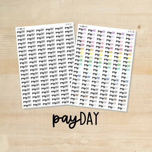 S-A-13 || PAY DAY script stickers