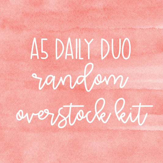 A5 Daily Duo Random Overstock Kit