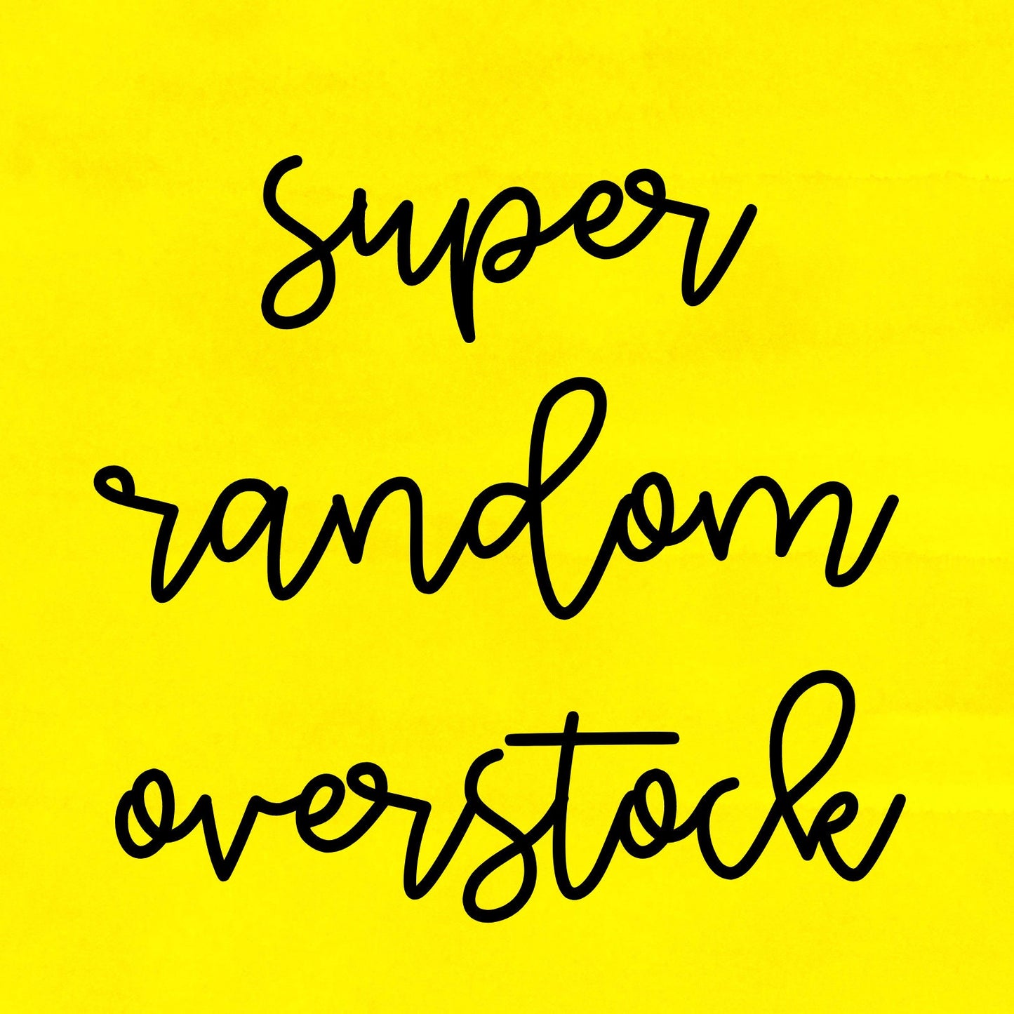 Super Random Overstock Grab Bag