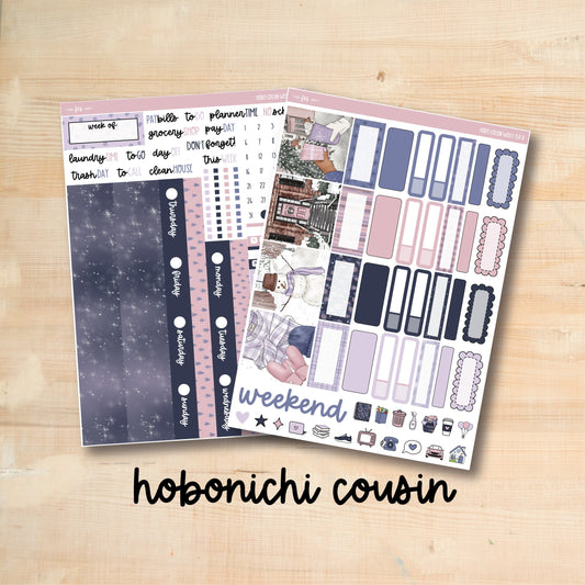 HC Weekly 150 || FIRST SNOW Hobonichi Cousin Weekly Kit