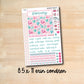 8.5x11 NOTES-FEB153 || MY VALENTINE Erin Condren 8.5x11 February notes page