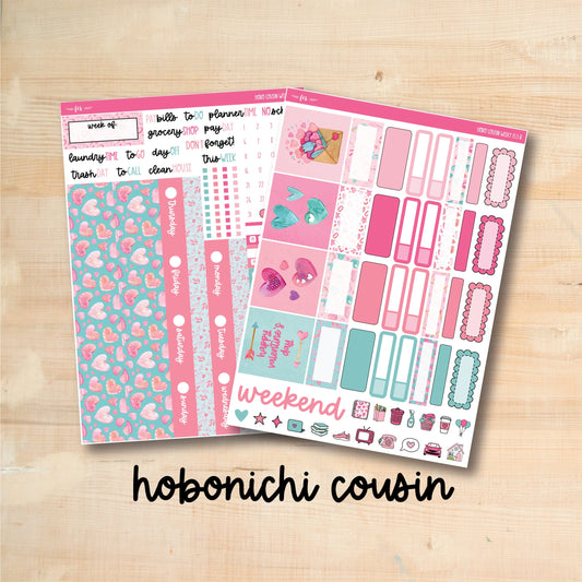 HC Weekly 153 || MY VALENTINE Hobonichi Cousin Weekly Kit