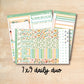 7x9 Daily Duo 157 || SPRING FLOWERS 7x9 Daily Duo Kit