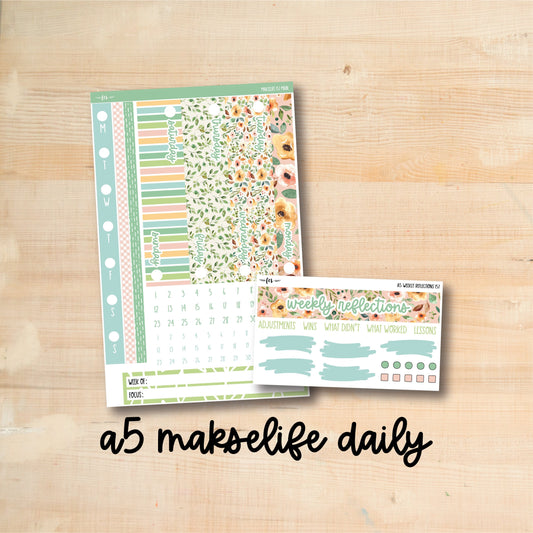 ML Daily 157 || SPRING FLOWERS A5 MakseLife Daily Kit