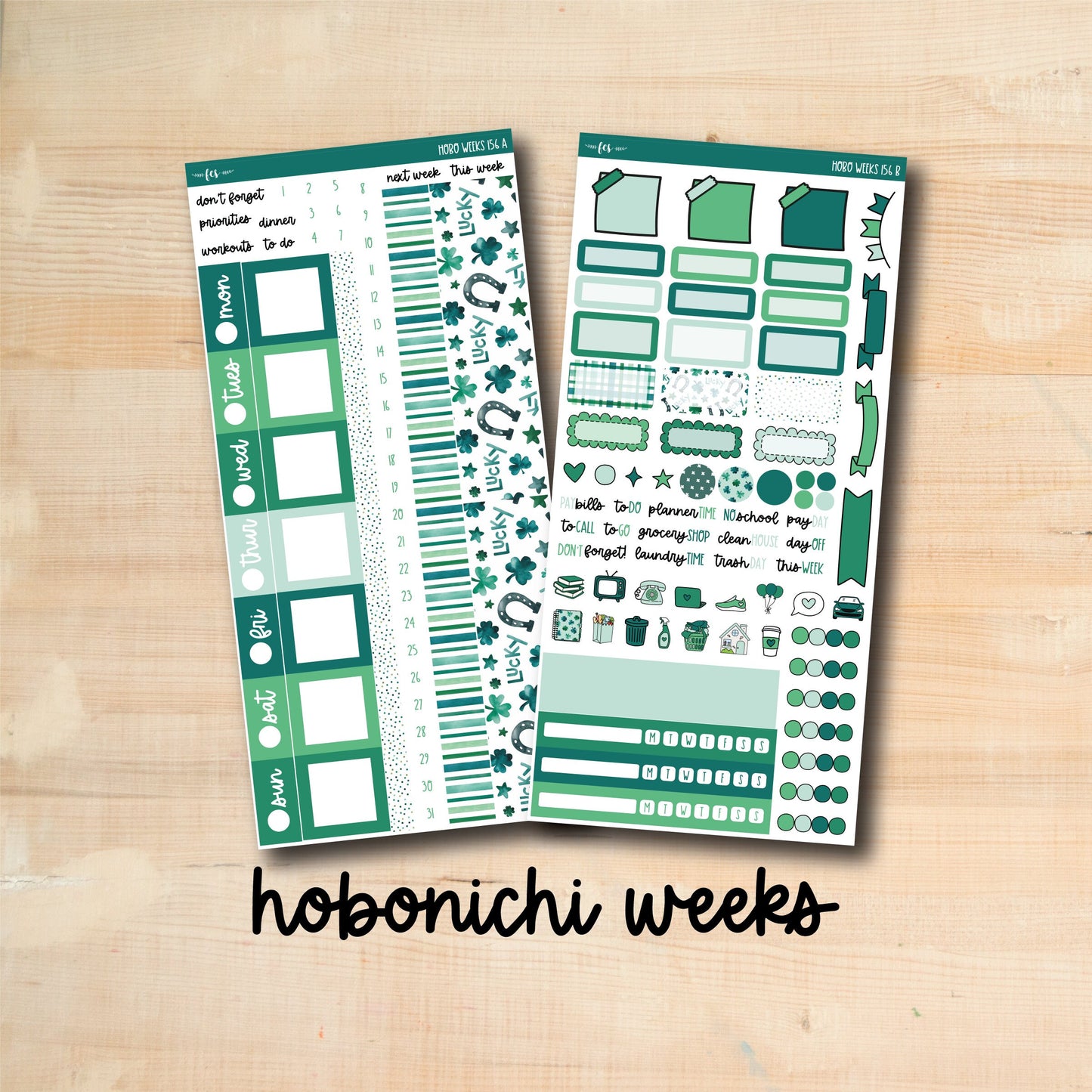 HW 156 || LUCKY Hobonichi Weeks Kit