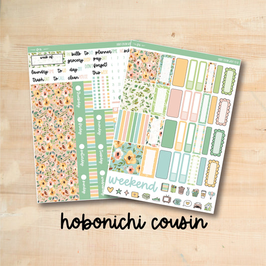 HC Weekly 157 || SPRING FLOWERS Hobonichi Cousin Weekly Kit
