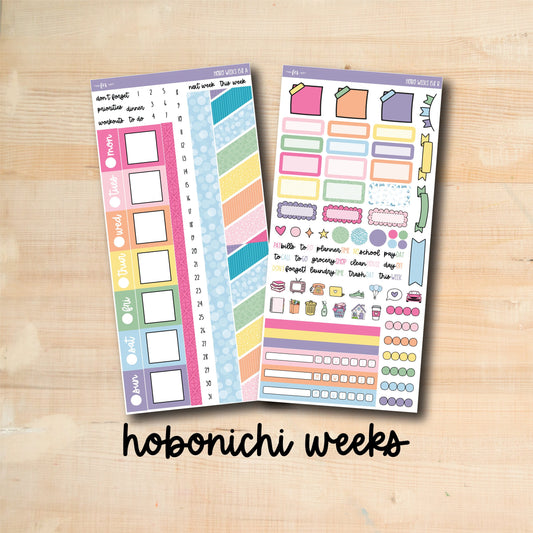 HW 158 || SPRING RAINBOW Hobonichi Weeks Kit