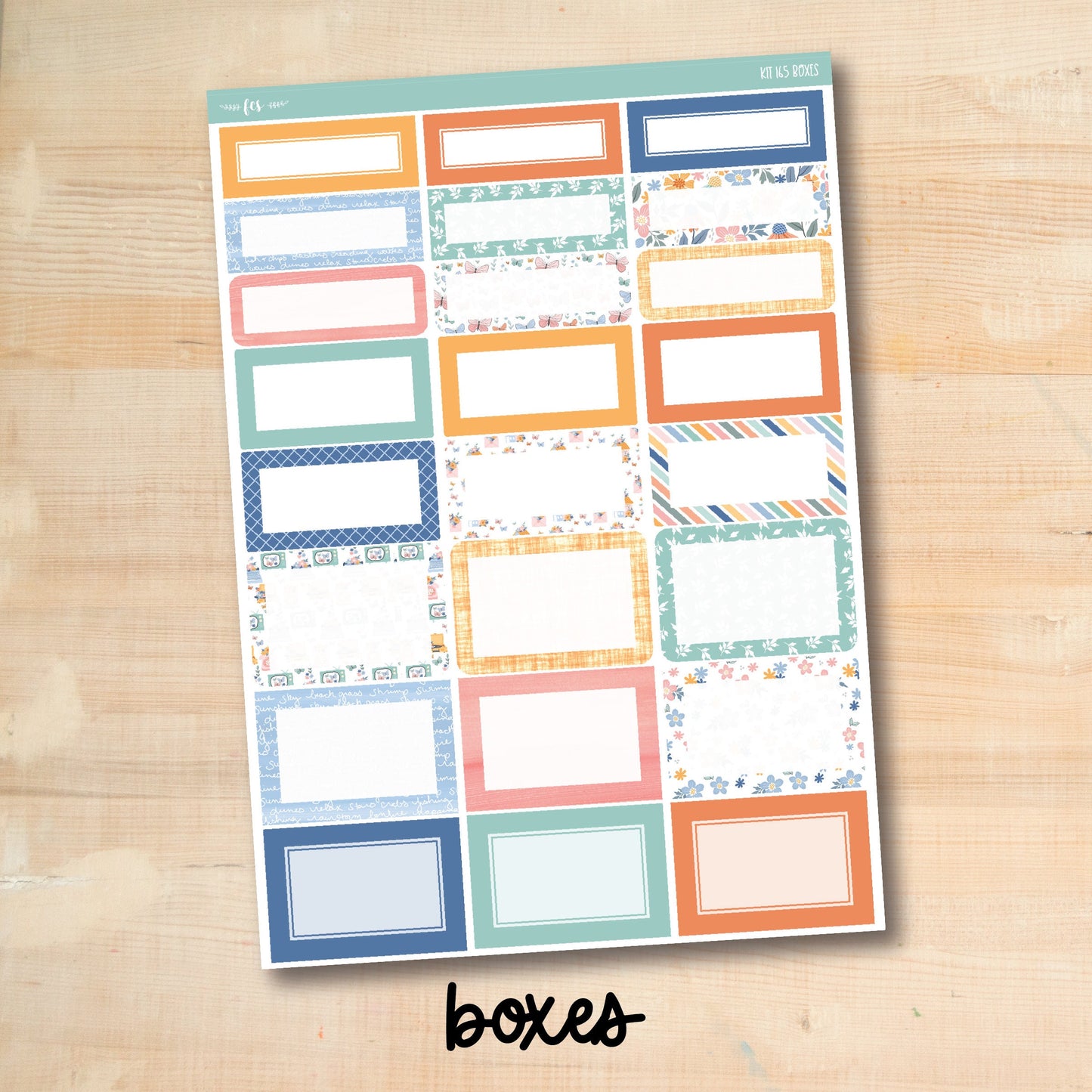 KIT-165 || BEAUTIFUL DAY weekly planner kit for Erin Condren, Plum Paper, MakseLife and more!