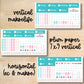 KIT-164 || BIRTHDAY PARTY weekly planner kit for Erin Condren, Plum Paper, MakseLife and more!