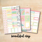 KIT-166 || SUNNY SKIES weekly planner kit for Erin Condren, Plum Paper, MakseLife and more!