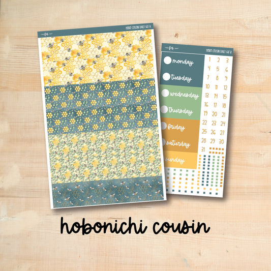 HC Daily 168 || BEE HAPPY Hobonichi Cousin Daily Kit
