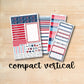 CV 174 || FIREWORKS Erin Condren A5 Compact Vertical Kit