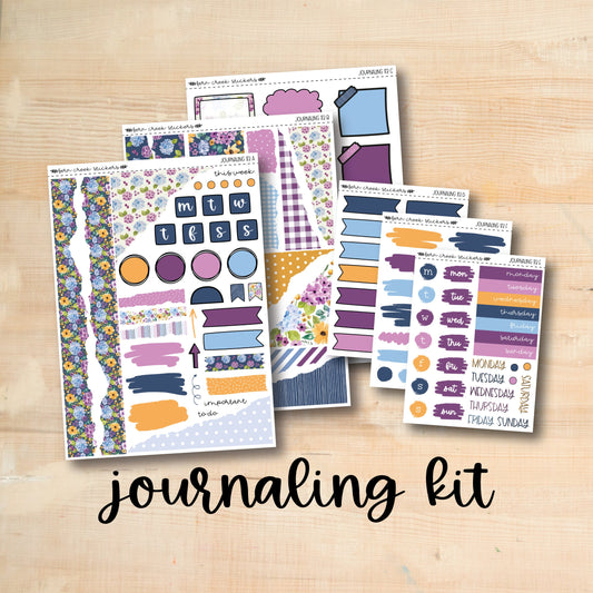 JOURN173 || HYDRANGEAS Journaling Kit
