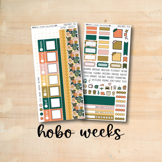 HW 175 || BOHO TROPICAL Hobonichi Weeks Kit