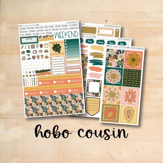 HC Weekly 175 || BOHO TROPICAL Hobonichi Cousin Weekly Kit