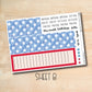 7X9 ML-174 || FIREWORKS 7x9 MakseLife July Monthly Kit