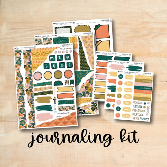 JOURN175 || BOHO TROPICAL Journaling Kit