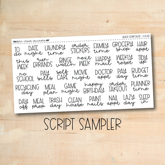 S-D-00 || Script sampler