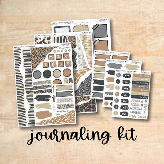 JOURN180 || NEUTRAL SAFARI Journaling Kit