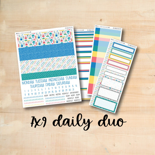 7x9 Daily Duo 177 || BACK To SCHOOL 7x9 Daily Duo Kit