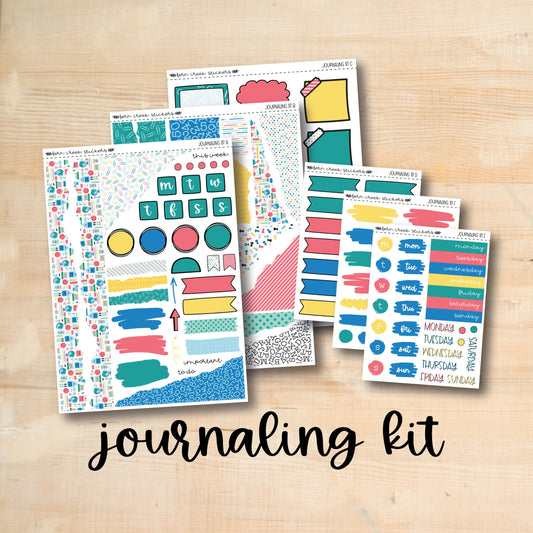 JOURN177 || BACK To SCHOOL Journaling Kit