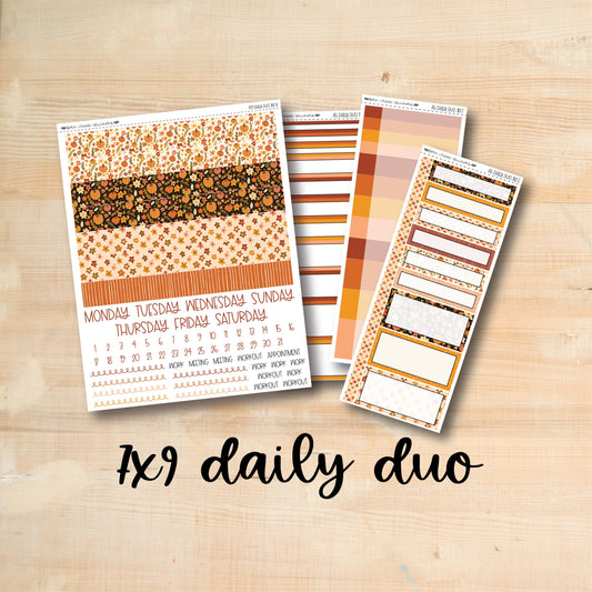 7x9 Daily Duo 182 || HELLO PUMPKIN 7x9 Daily Duo Kit