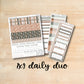 7x9 Daily Duo 183 || FALL COTTAGE 7x9 Daily Duo Kit