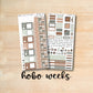 HW 183 || FALL COTTAGE Hobonichi Weeks Kit