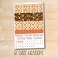 A5 Daily Duo 182 || HELLO PUMPKIN A5 Erin Condren daily duo kit