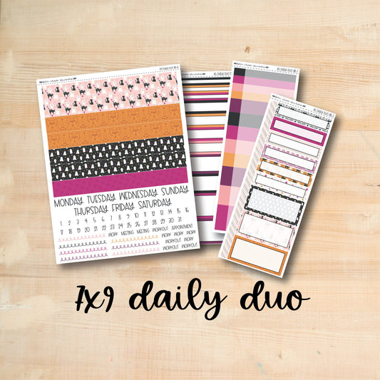 7x9 Daily Duo 185 || CUTE HALLOWEEN 7x9 Daily Duo Kit