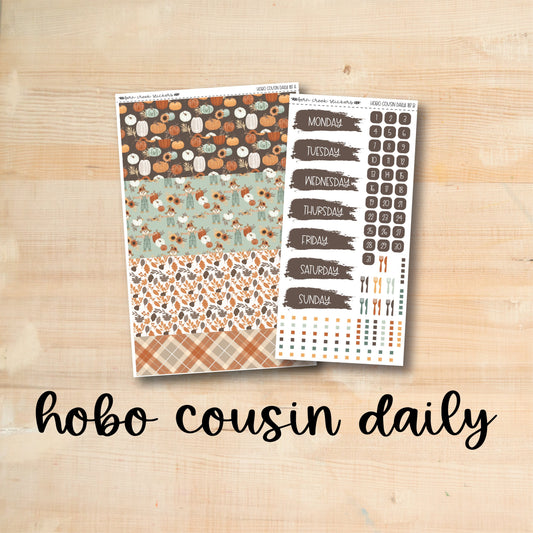 HC Daily 187 || FALL'S HERE Hobonichi Cousin Daily Kit