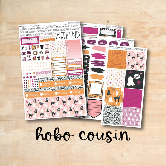 HC Weekly 185 || CUTE HALLOWEEN Hobonichi Cousin Weekly Kit
