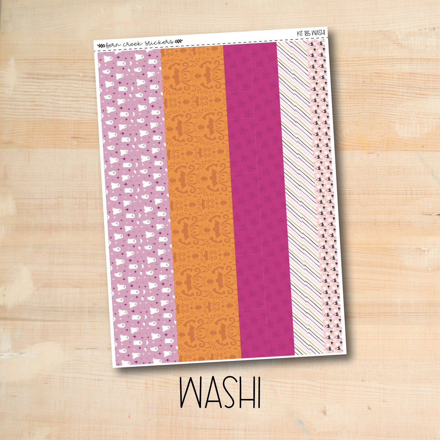 KIT-185 || CUTE HALLOWEEN weekly planner kit for Erin Condren, Plum Paper, MakseLife and more!