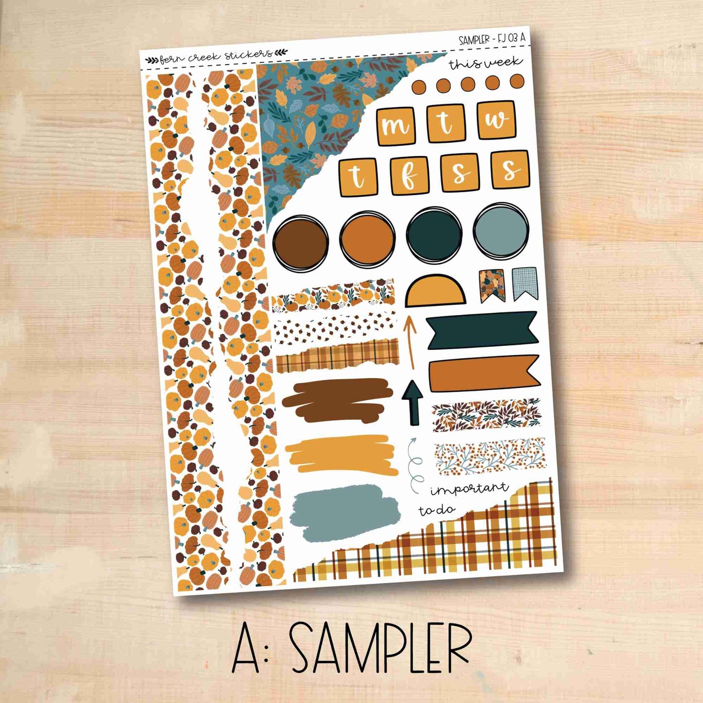 FJ03 || FALL Y'ALL Fall Journaling Kit