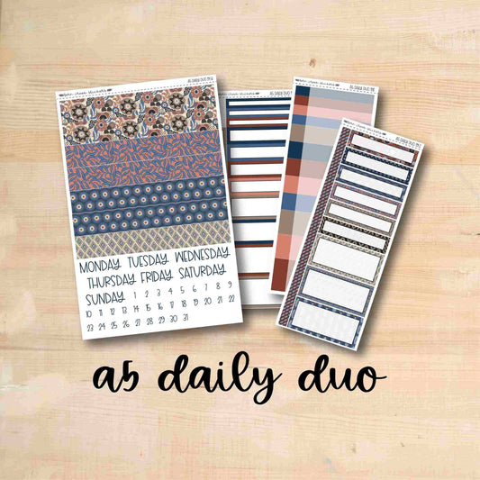 A5 Daily Duo 191 || BIG DREAMS A5 Erin Condren daily duo kit