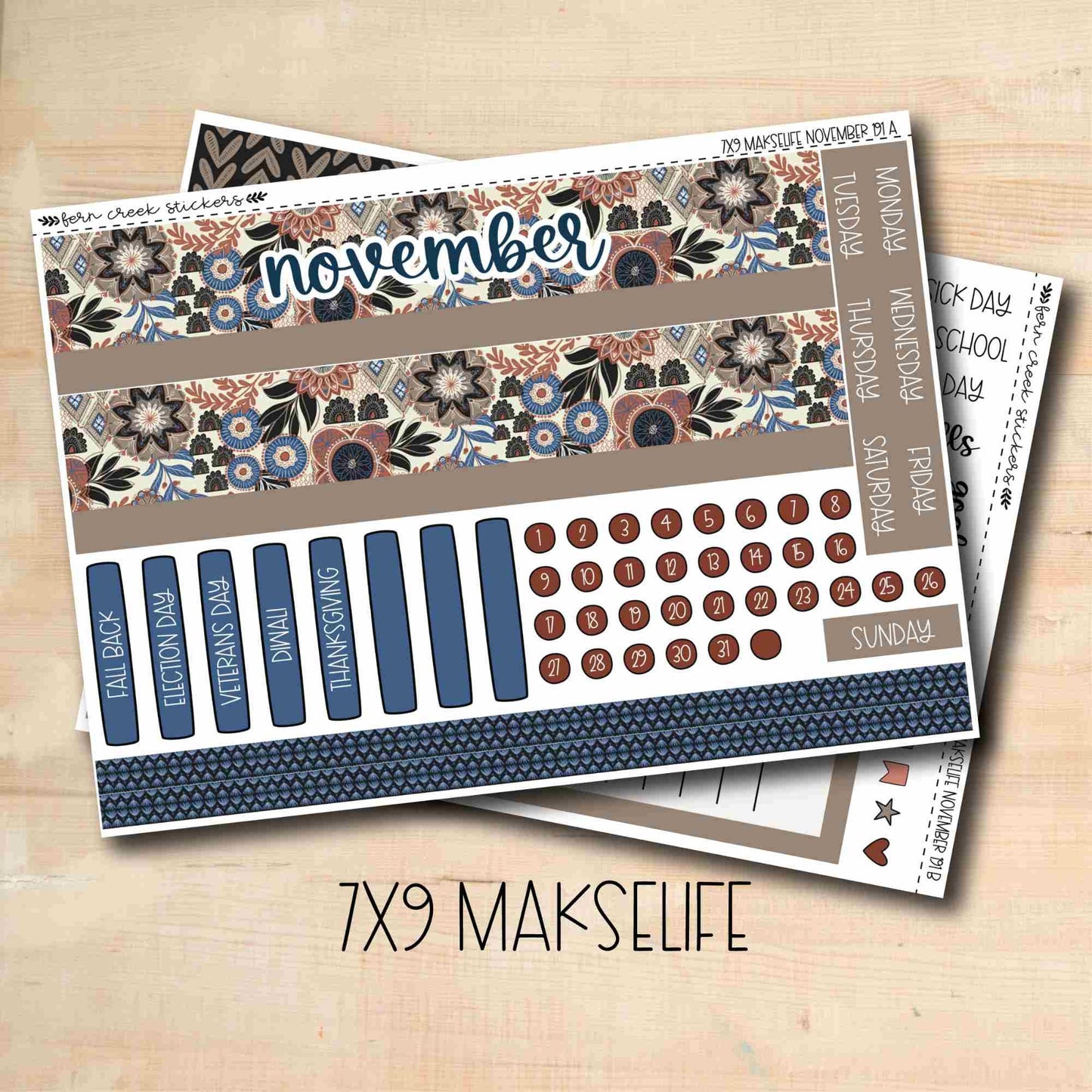 7X9 ML-191 || BIG DREAMS 7x9 MakseLife November Monthly Kit